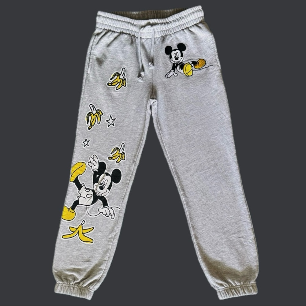 Disney Mickey Mouse Gray Joggers